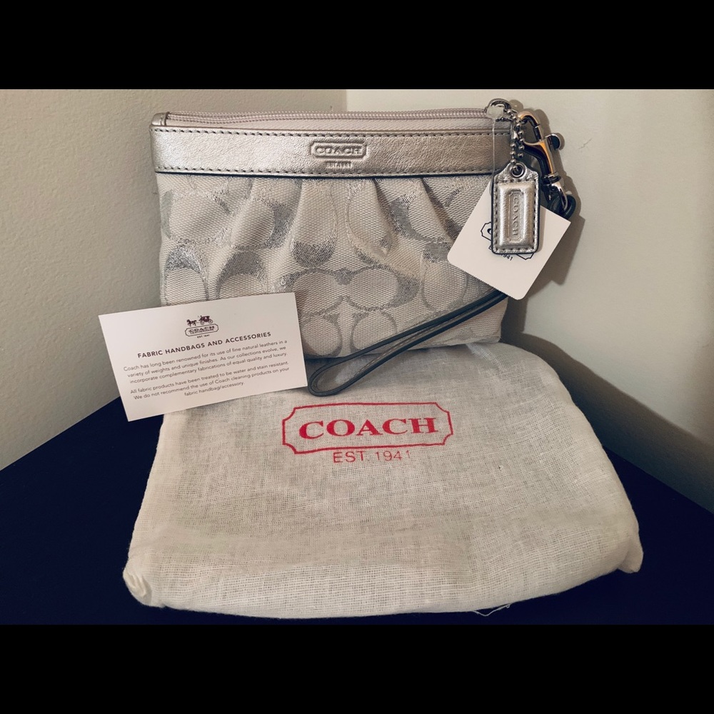 Silver coach clutch